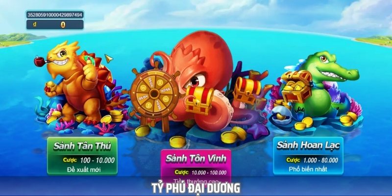 Tỷ Phú Đại Dương cũng là sản phẩm giải trí HOT tại sảnh bắn cá lode88