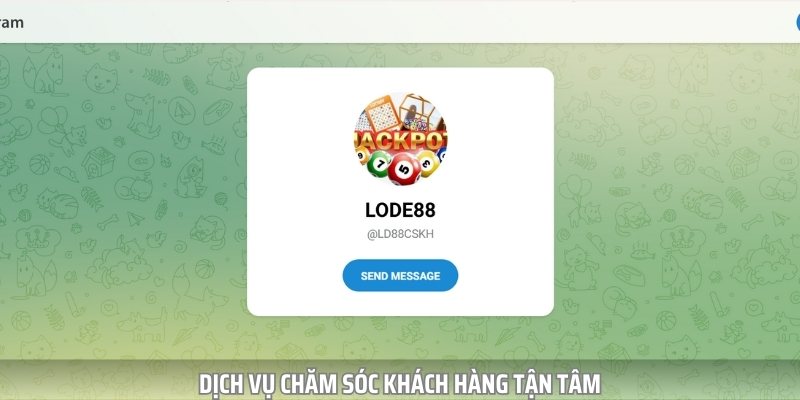 chăm sóc khách hàng lode88
