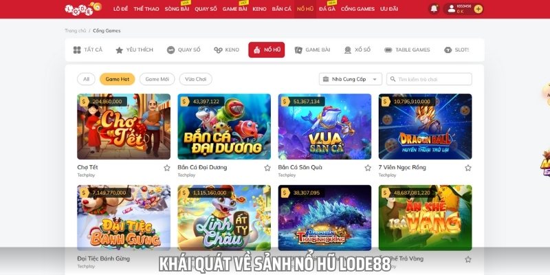 nổ hũ lode88